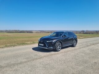 2021 Lexus RX 350 IV Рестайлинг, чёрный, 6600000 рублей, вид 1