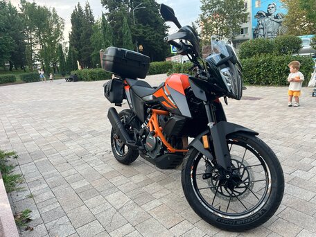 2021 KTM 390 Adventure, оранжевый, 525000 рублей, вид 1