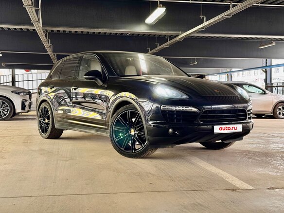 2012 Porsche Cayenne Diesel II (958), чёрный, 2650000 рублей