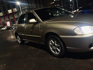 2007 Kia Spectra I Рестайлинг 2, бежевый, 263000 рублей, вид 3