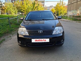 2006 Toyota Corolla IX (E120, E130) Рестайлинг, чёрный, 400000 рублей, вид 2