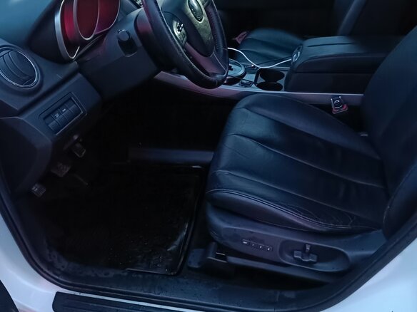 2010 Mazda CX-7 I Рестайлинг, белый, 895000 рублей - вид 13
