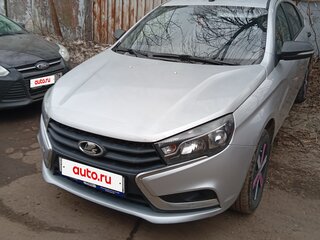 2016 Lada (ВАЗ) Vesta I, серый, 510000 рублей, вид 3