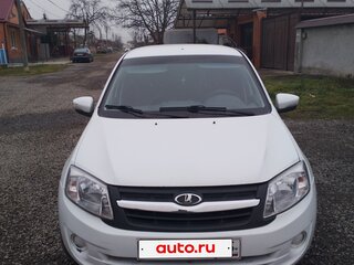 2017 Lada (ВАЗ) Granta I, белый, 370000 рублей, вид 2