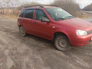 2012 Lada (ВАЗ) Kalina I, красный, 450000 рублей, вид 2