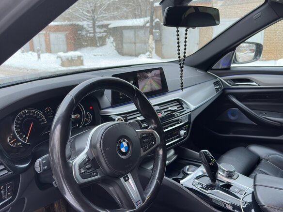 2018 BMW 5 серии 530i xDrive VII (G30/G31/G38), чёрный, 2950000 рублей - вид 5