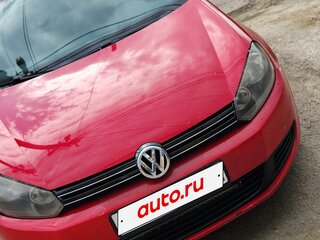 2010 Volkswagen Golf VI, красный, 655000 рублей, вид 4