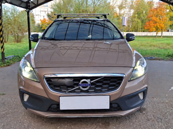 2013 Volvo V40 Cross Country I, золотистый - вид 7