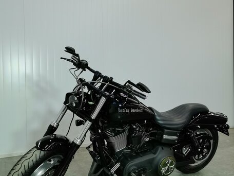 2009 Harley-Davidson Fat Bob, чёрный, 679000 рублей, вид 2
