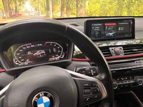 2018 BMW X1 18d xDrive II (F48), коричневый, 2670000 рублей - вид 12
