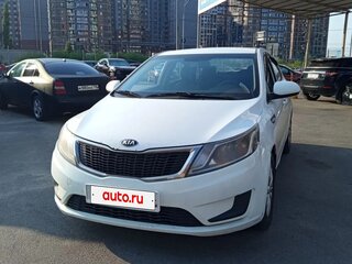 2014 Kia Rio III, белый, 630000 рублей, вид 1