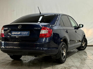 2015 Skoda Rapid I, синий, 730000 рублей, вид 3