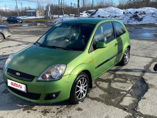 2006 Ford Fiesta Mk5, зелёный, 350000 рублей, вид 1