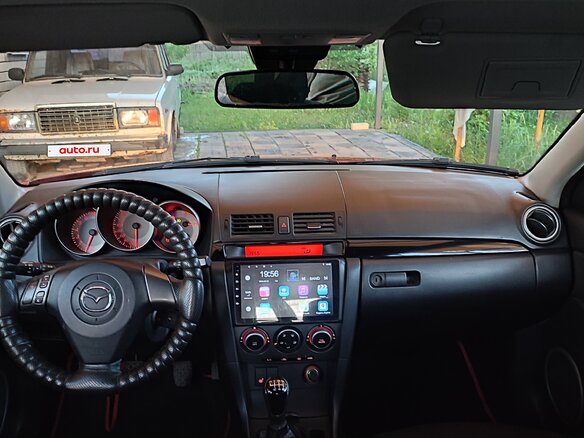 2006 Mazda 3 I (BK) Рестайлинг, красный, 590000 рублей - вид 11