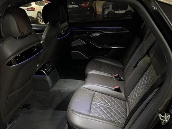 2019 Audi A8 Long 45 TDI IV (D5), чёрный, 5050000 рублей - вид 7