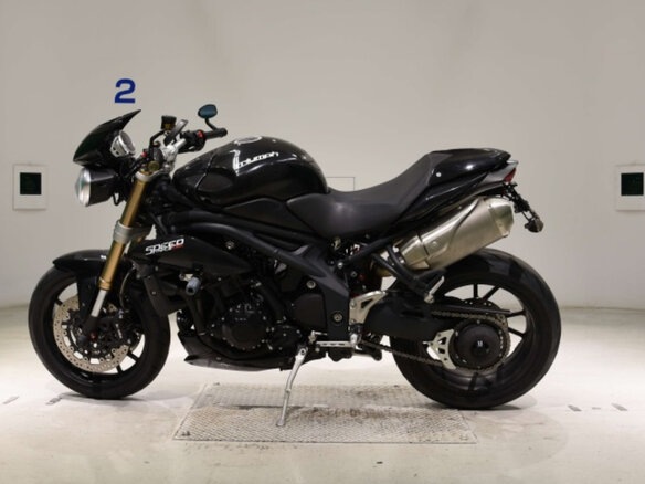 2013 Triumph Speed Triple, чёрный, 499000 рублей - вид 2