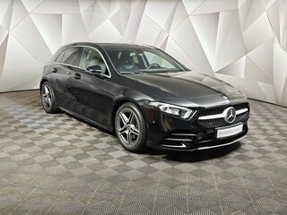 2018 Mercedes-Benz A-Класс 200 IV (W177), чёрный, 2586000 рублей, вид 3