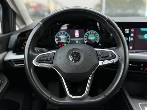 2021 Volkswagen Golf VIII, серый - вид 15