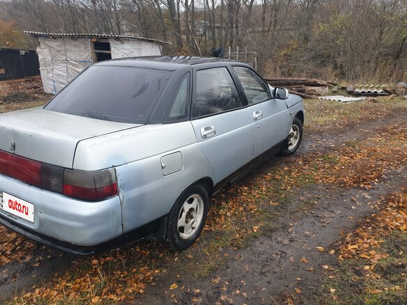 2002 Lada (ВАЗ) 2110, серебристый, 115000 рублей - вид 7