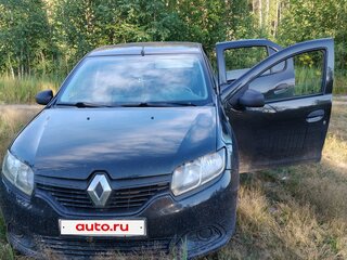 2014 Renault Logan II, чёрный, 550000 рублей, вид 1