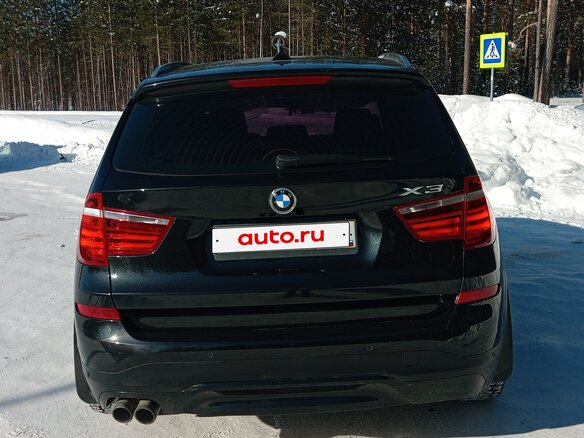 2016 BMW X3 28i xDrive II (F25) Рестайлинг, чёрный, 2390000 рублей - вид 5