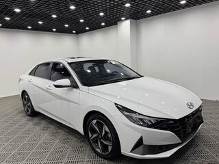 2022 Hyundai Elantra VII (CN7), белый, 1670000 рублей, вид 1