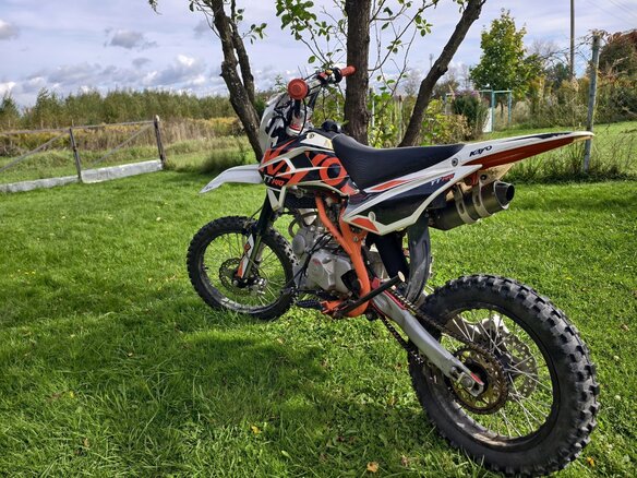 2023 Kayo Basic TT140EM, белый, 68000 рублей - вид 2