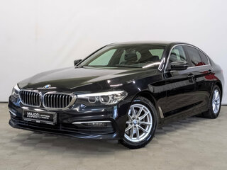 2018 BMW 5 серии 520i VII (G30/G31/G38), чёрный, 2695000 рублей, вид 1