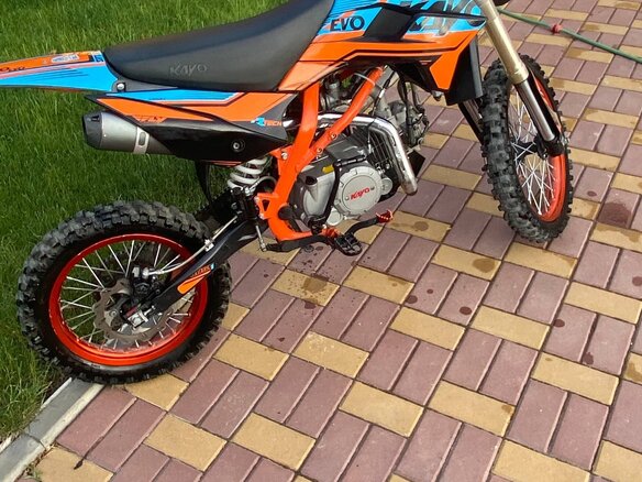2024 Kayo Evolution YX140EM, оранжевый, 95000 рублей - вид 4