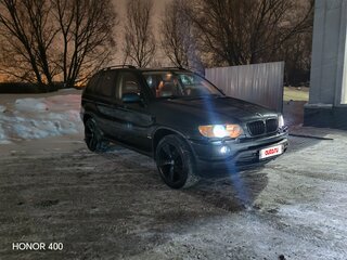 2002 BMW X5 3.0i I (E53), зелёный, 1100000 рублей, вид 4