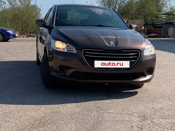 2013 Peugeot 301 I, коричневый, 690000 рублей - вид 1