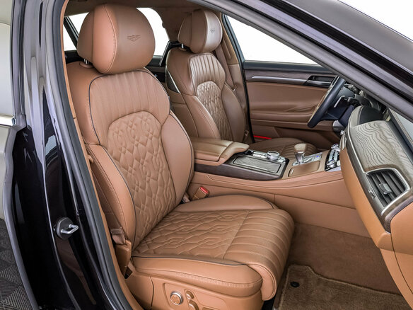 2021 Genesis G90 Limousine I Рестайлинг, чёрный, 5840000 рублей - вид 24
