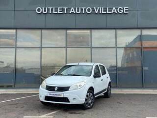 2011 Renault Sandero I, белый, 381000 рублей, вид 1