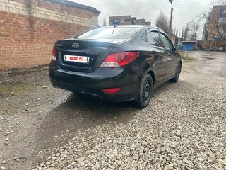 2012 Hyundai Solaris I, чёрный, 780000 рублей, вид 5