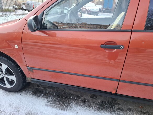 2006 Skoda Fabia I Рестайлинг, оранжевый, 350000 рублей - вид 11