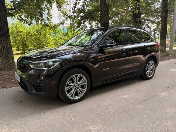 2018 BMW X1 18d xDrive II (F48), коричневый, 2670000 рублей - вид 5