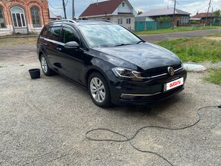 2018 Volkswagen Golf VII Рестайлинг, чёрный, 1530000 рублей, вид 4