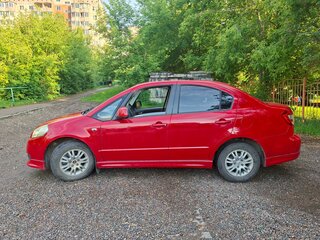 2008 Suzuki SX4 I (Classic), красный, 750000 рублей, вид 5