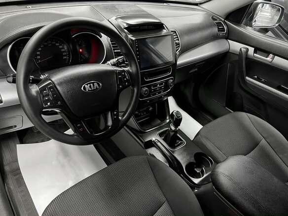 2014 Kia Sorento II Рестайлинг, серый, 1315000 рублей - вид 7