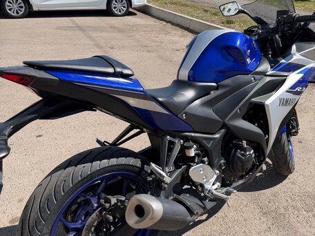 2015 Yamaha YZF-R3, синий, 440000 рублей, вид 2
