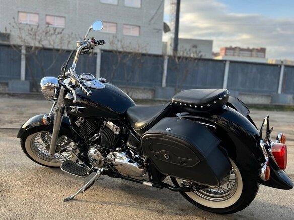 2006 Yamaha XVS650 Drag Star, чёрный, 475000 рублей - вид 14