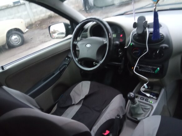 2010 Lada (ВАЗ) Kalina I, синий, 130000 рублей - вид 8