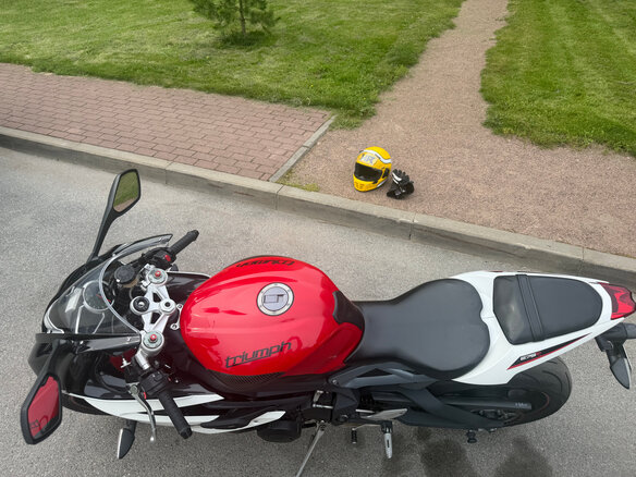 2014 Triumph Daytona 675, красный, 899000 рублей - вид 36