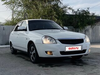 2014 Lada (ВАЗ) Priora I Рестайлинг, белый, 400000 рублей, вид 1