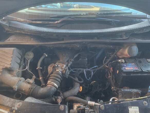 1995 Volkswagen Sharan I, синий, 250000 рублей - вид 3