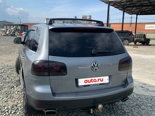 2008 Volkswagen Touareg I Рестайлинг, голубой, 1200000 рублей, вид 3
