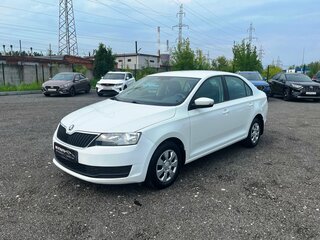 2019 Skoda Rapid I Рестайлинг, белый, 1025000 рублей, вид 1