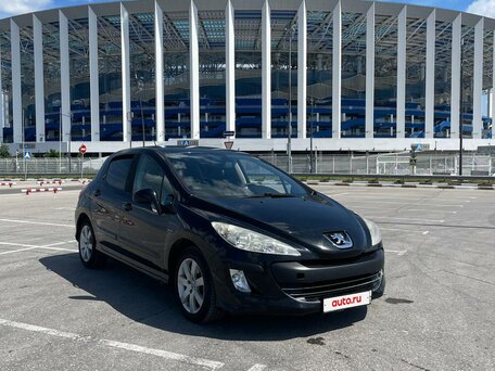 2008 Peugeot 308 I, чёрный, 420000 рублей, вид 4