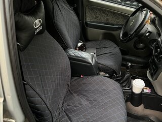 2005 Lada (ВАЗ) Kalina I, бежевый, 110000 рублей, вид 3