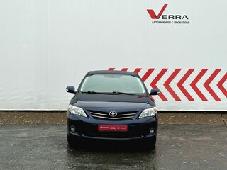 2012 Toyota Corolla X (E140, E150) Рестайлинг, синий, 1500000 рублей, вид 4